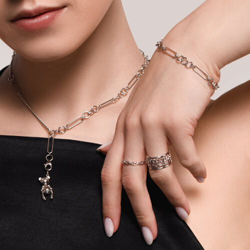 Браслет из серебра