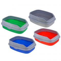 Туалет универсальный с бортом, 62х44х24 см, цвет в ассортименте - Фото 2