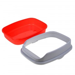 Туалет универсальный с бортом, 62х44х24 см, цвет в ассортименте - Фото 1