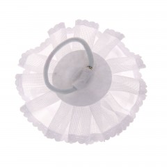 Бант для девочек «Школьница» волна, страз - Фото 1