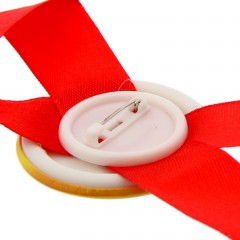 Значок с лентой «Лучшая учительница» - Фото 2