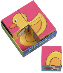 Кубики в поддончике «Игрушки» - Фото 1