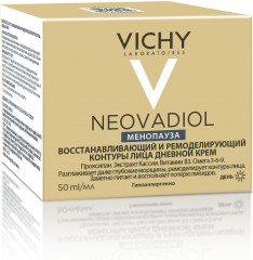 Neovadiol Восстанавливающий и ремоделирующий контуры лица дневной крем Менопауза - Фото 3