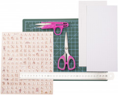 Набор для скрапбукинга, квилтинга и пэчворкинга «Аккуратность» - Фото 1