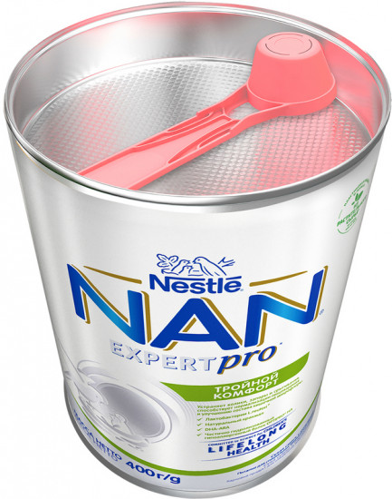 Смесь молочная сухая «NAN Тройной комфорт»