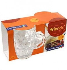 Кружка пивная Britania World Beer, 570 мл (2 шт) с гербом - Фото 1