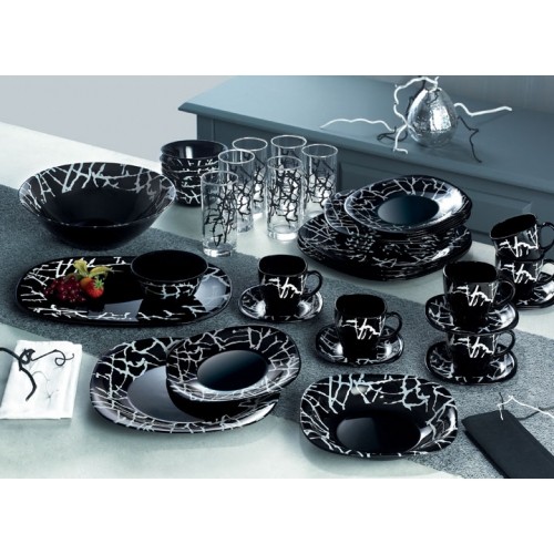 Cалатник Dripping Black, диаметр 27 см