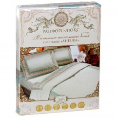 Комплект постельного белья «Ангелы» (евро, ранфорс-люкс, 2 наволочки 50х70) - Фото 1