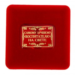 Медаль в бархатной коробке «Любимой воспитательнице» - Фото 2