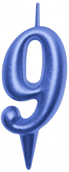Свеча для торта «Цифра 9»
