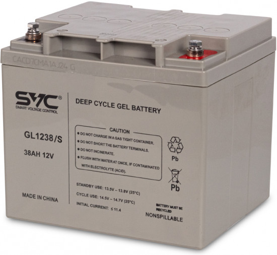 Батарея аккумуляторная SVC GL1238/S
