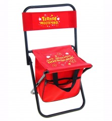 Стульчик складной с сумкой «Теплое местечко» - Фото 2