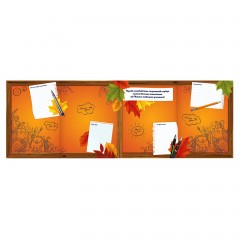 Поздравительный плакат в папке «Классному руководителю» с наклейками - Фото 3