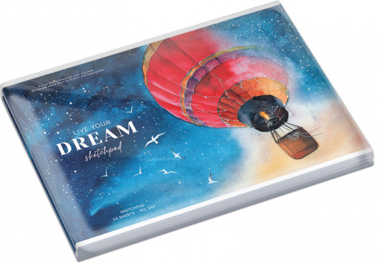 Альбом для рисования «Dream above»