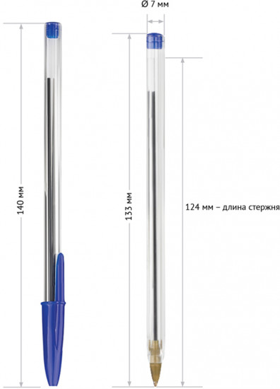 Ручка шариковая «LC»