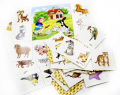 Лото детское развивающее «Животные» - Фото 2