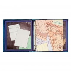 Фотоальбом на металлических кольцах «Школьные годы», наклейки, 13 листов - Фото 6