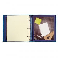 Фотоальбом на металлических кольцах «Школьные годы», наклейки, 13 листов - Фото 3