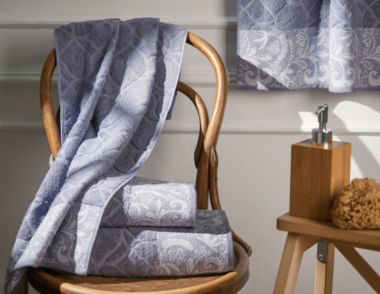 Полотенце махровое «Guipure ocean»