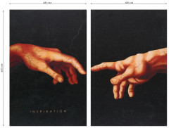 Картина модульная «Руки» - Фото 1