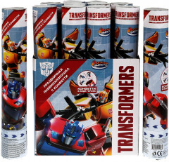 Пневмохлопушка «Трансформеры» 30см - Фото 1