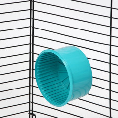 Колесо для грызунов полузакрытое с подставкой - Фото 4