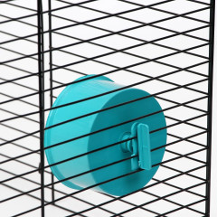 Колесо для грызунов полузакрытое с подставкой - Фото 5