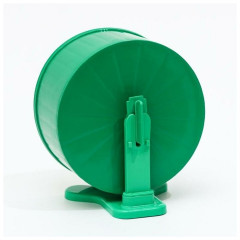 Колесо для грызунов полузакрытое с подставкой - Фото 3