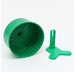 Колесо для грызунов полузакрытое с подставкой - Фото 6