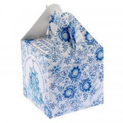 Коробка складная «Христос Воскресе» гжель - Фото 2