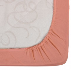 Простыня на резинке «Абрикос» (размер 140х200+20 см, бязь) - Фото 2