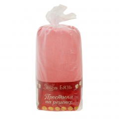 Простыня на резинке «Абрикос» (размер 140х200+20 см, бязь) - Фото 1