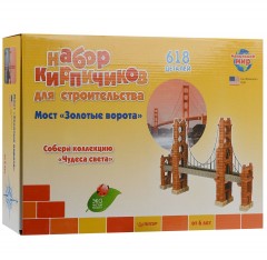 Мост «Золотые ворота». Набор кирпичиков для строительства - Фото 1