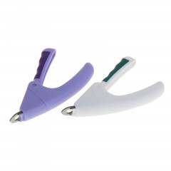 Когтерез-гильотина с прорезиненной ручкой (отверстие 9 мм), цвет в ассортименте - Фото 3