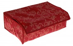 Кофр для мелких вещей с крышкой «Бордо» 12 отделений, бордовый - Фото 1