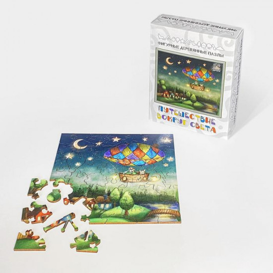 Пазл деревянный фигурный