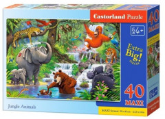 Пазл «Животные джунглей» - Фото 1