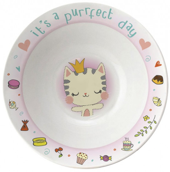 Набор посуды «It's a purrfect day»