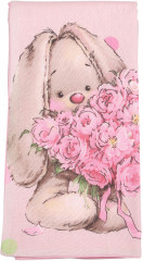 Пододеяльник «Зайка на розовом» - Фото 2