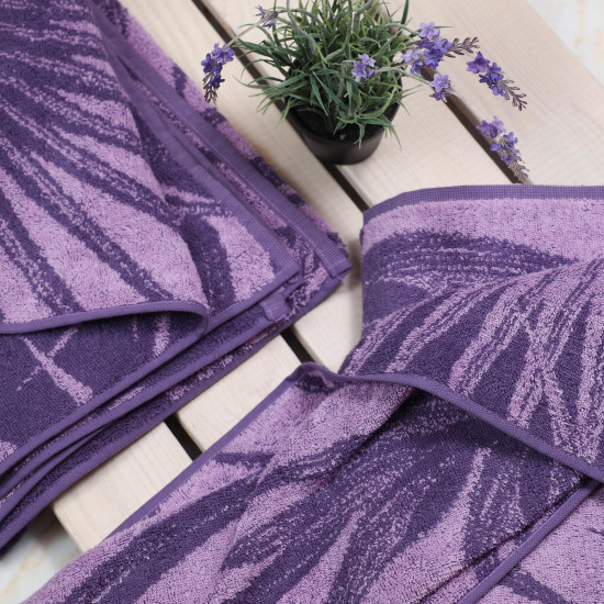 Полотенце махровое «Purple color»