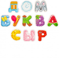 Игра развивающая «Магнитная азбука» - Фото 1