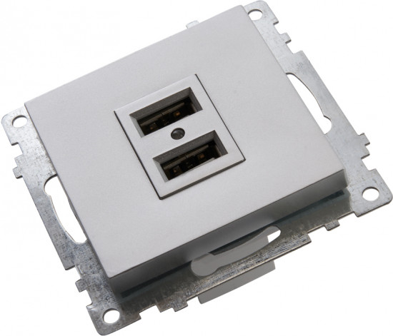 Розетка USB двухместная