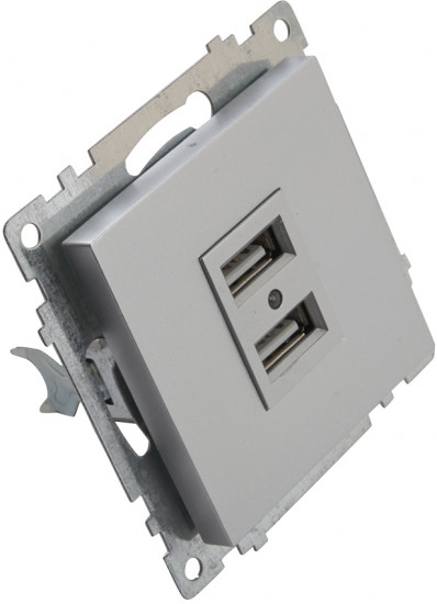 Розетка USB двухместная