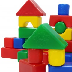 Строительный набор, 38 элементов 4х4 см - Фото 3