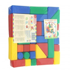 Строительный набор, 38 элементов 4х4 см - Фото 2