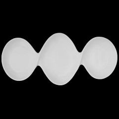 Менажница 37 см, три секции - Фото 2