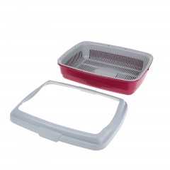 Лоток с сеткой и бортиком, цвет в ассортименте - Фото 2