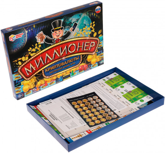 Игра настольная  «Миллионер. Криптовалюты»