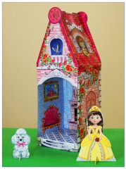 Аппликация «Домик принцессы» - Фото 5