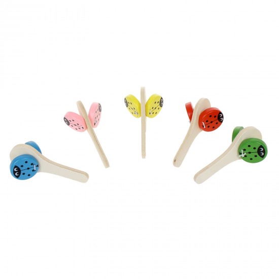 Игрушка музыкальная колотушка малая «Божья коровка»